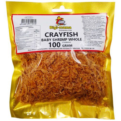 Bigi Mama Crayfish Baby Shrimp whole 100g