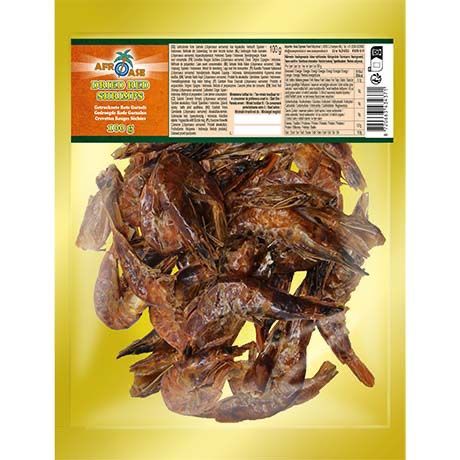 Afroase Dried Red Smoked Shrimps 100g